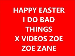 X film zoe happy easter webkamera 2017