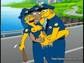 Simpsons sex parody